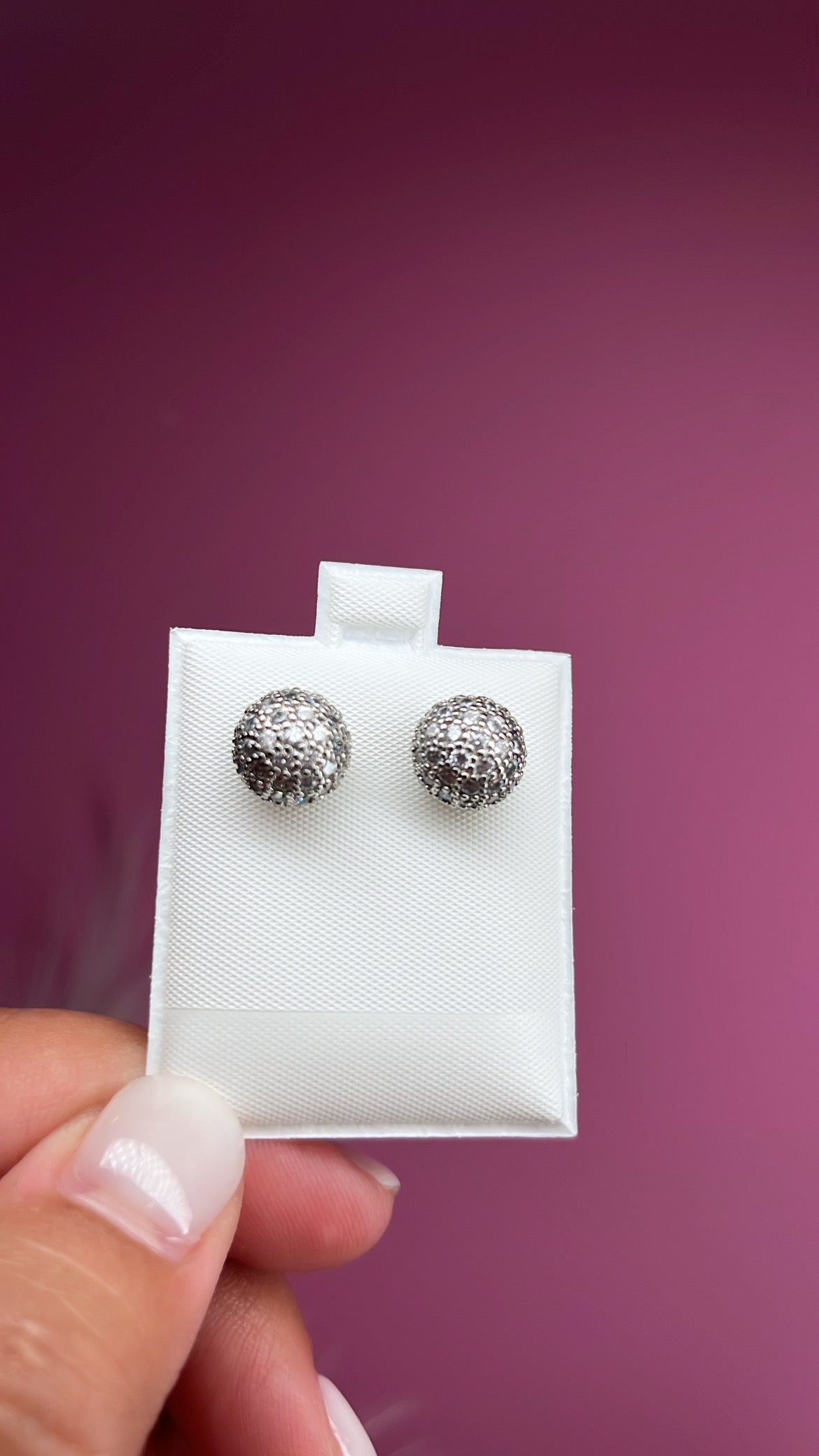 Arete Plata Ball