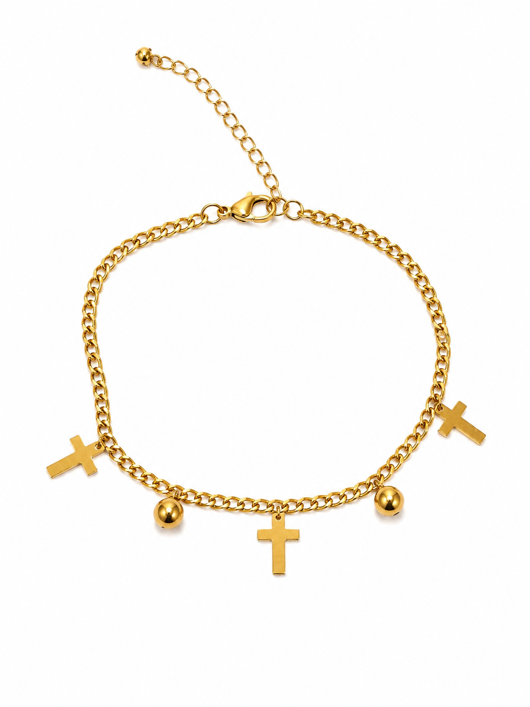 Pulsera S/S Cruz