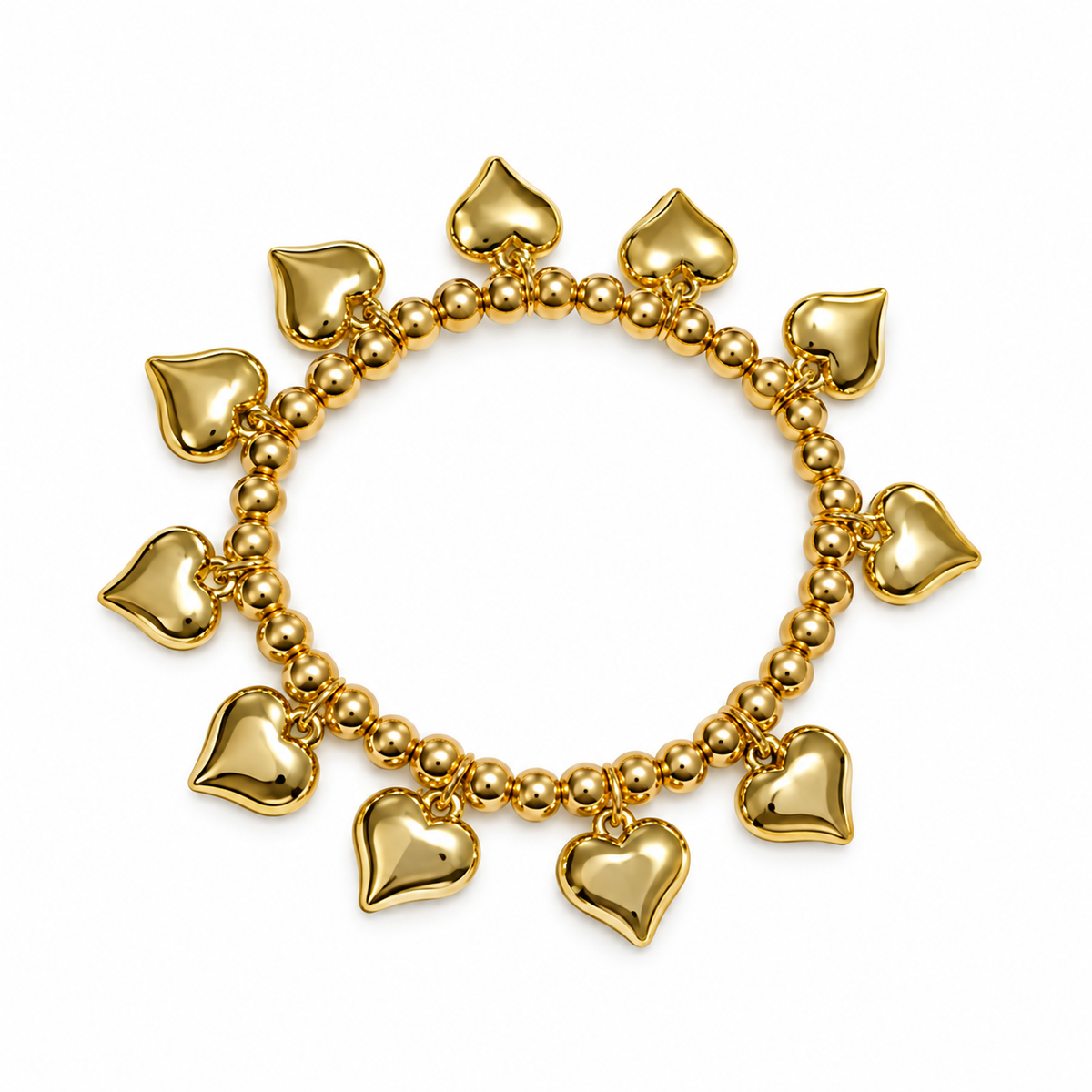 Pulsera elástica Corazón