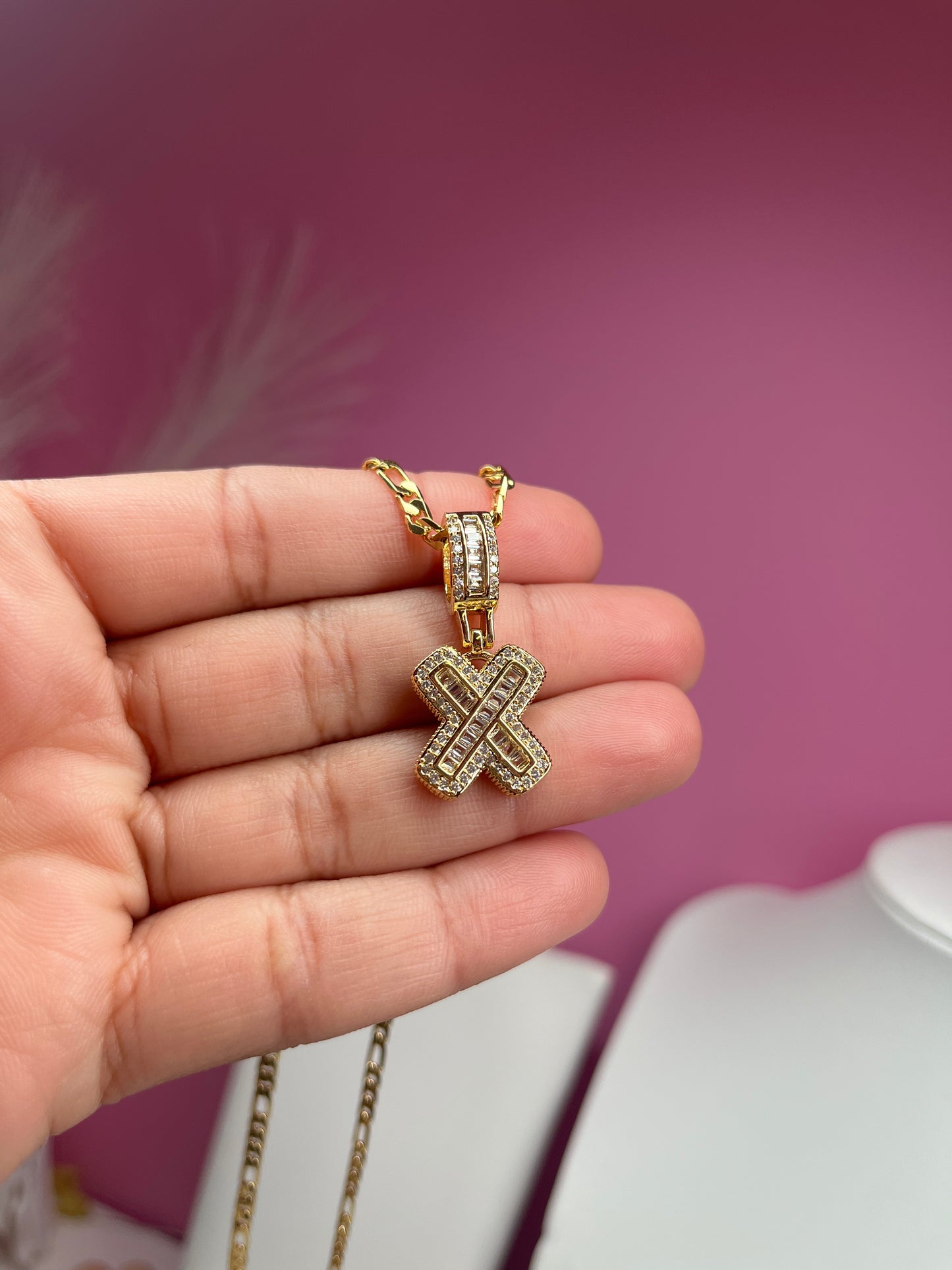 Necklace Inicial Brillante