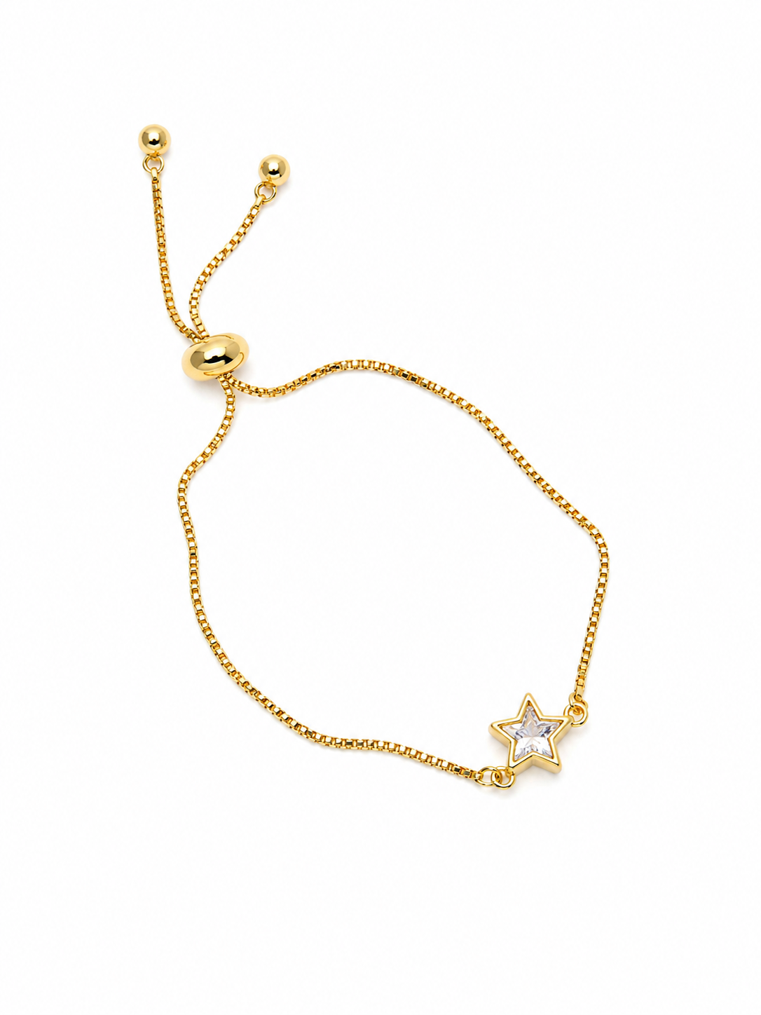 Pulsera ajustable estrella
