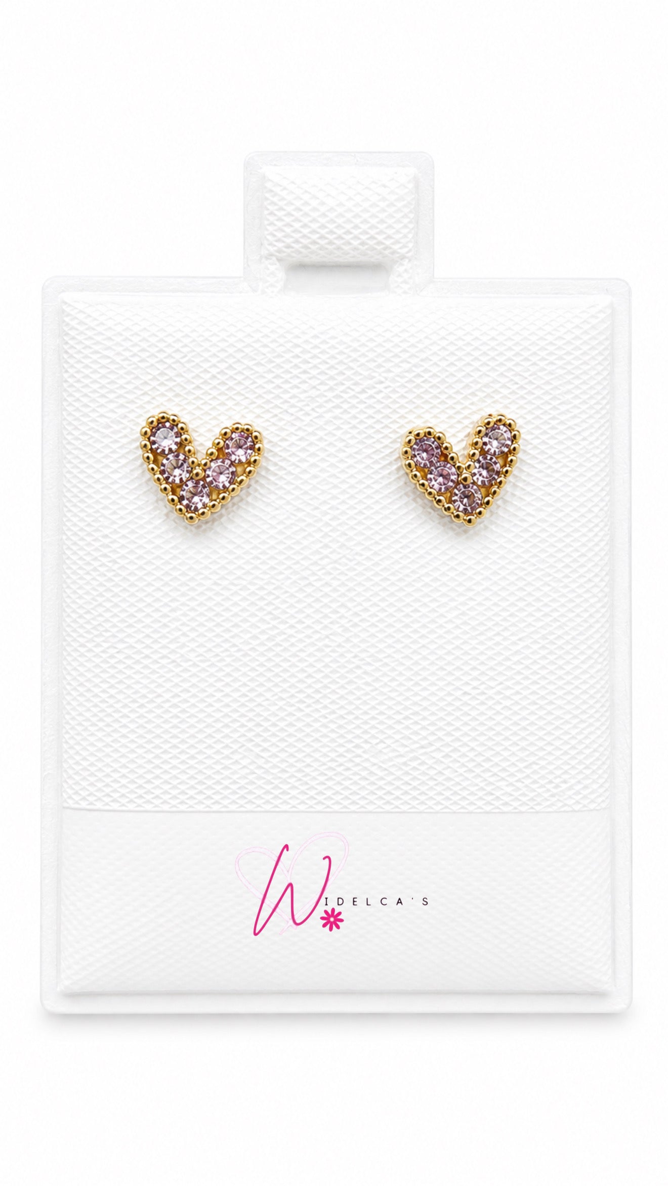 Pantalla corazón violeta