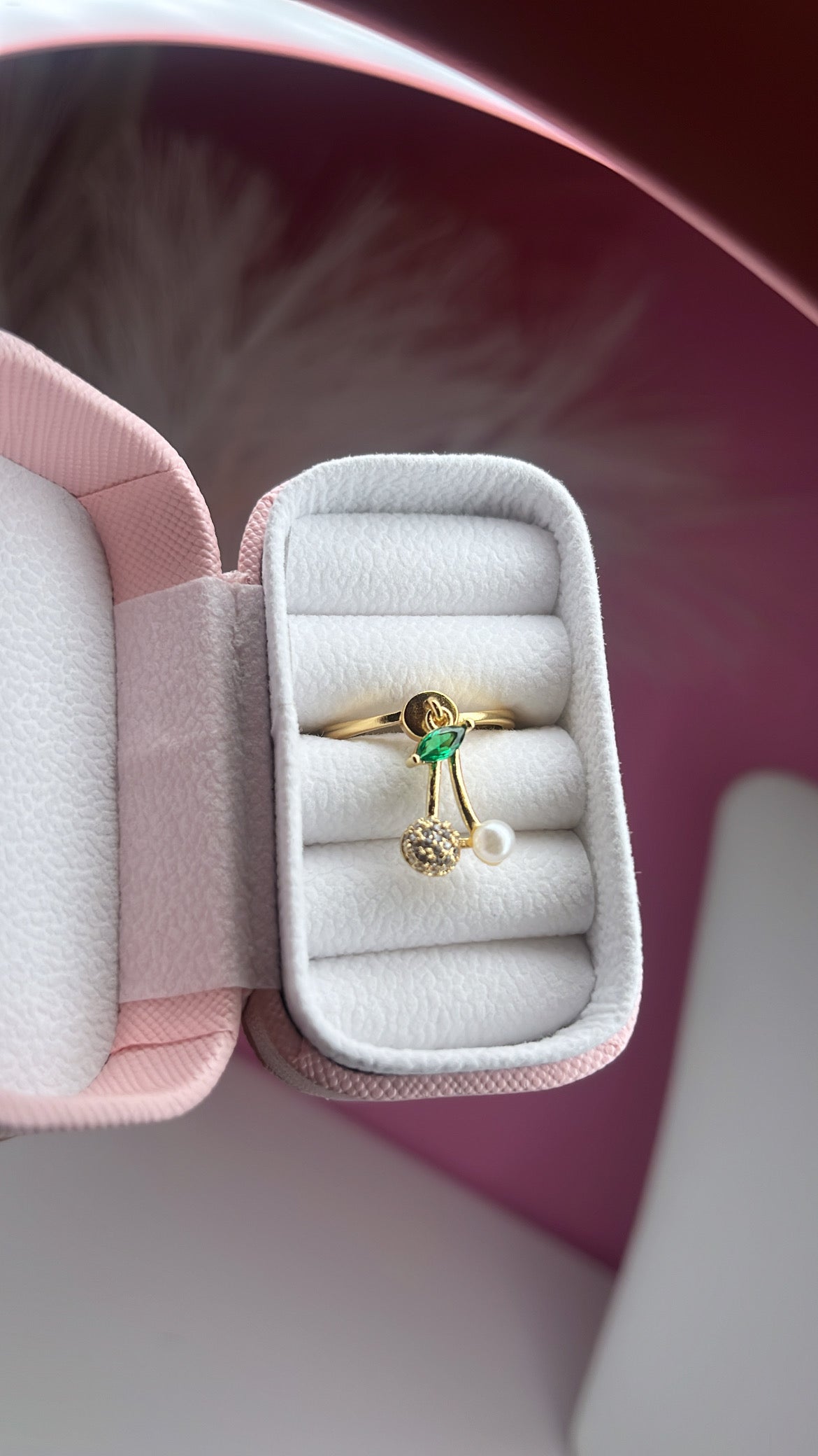 Sortija Cherry Perla