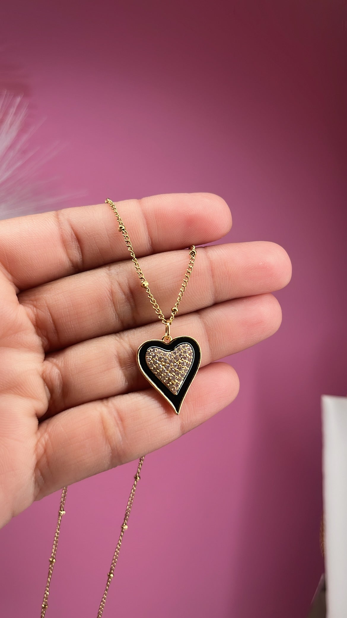 Necklace Cora-Fe-Print