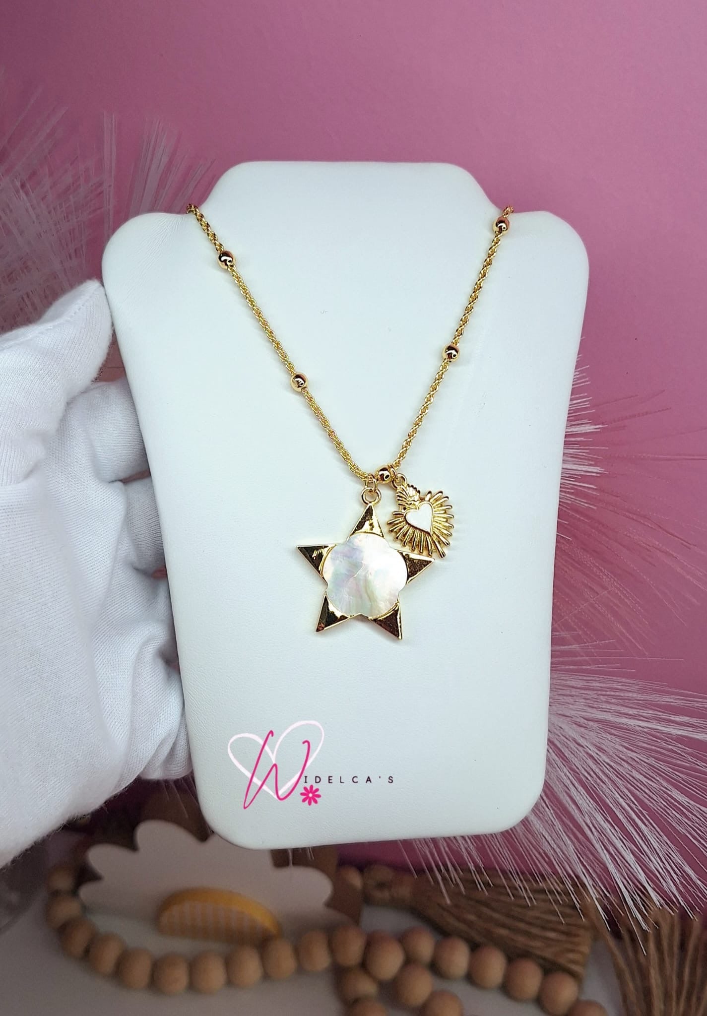Necklace Madre Perla Luna
