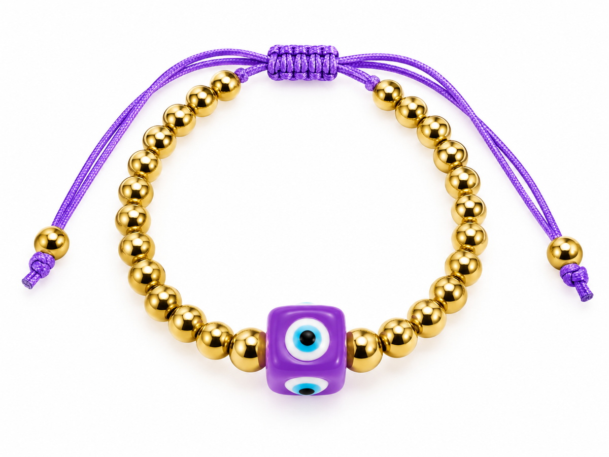 Pulsera turco violeta