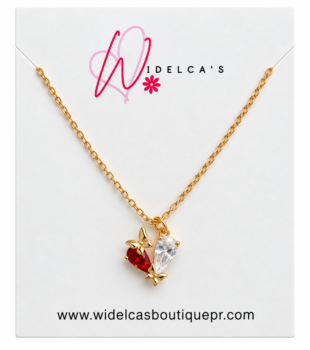 Necklace Amelie Roja