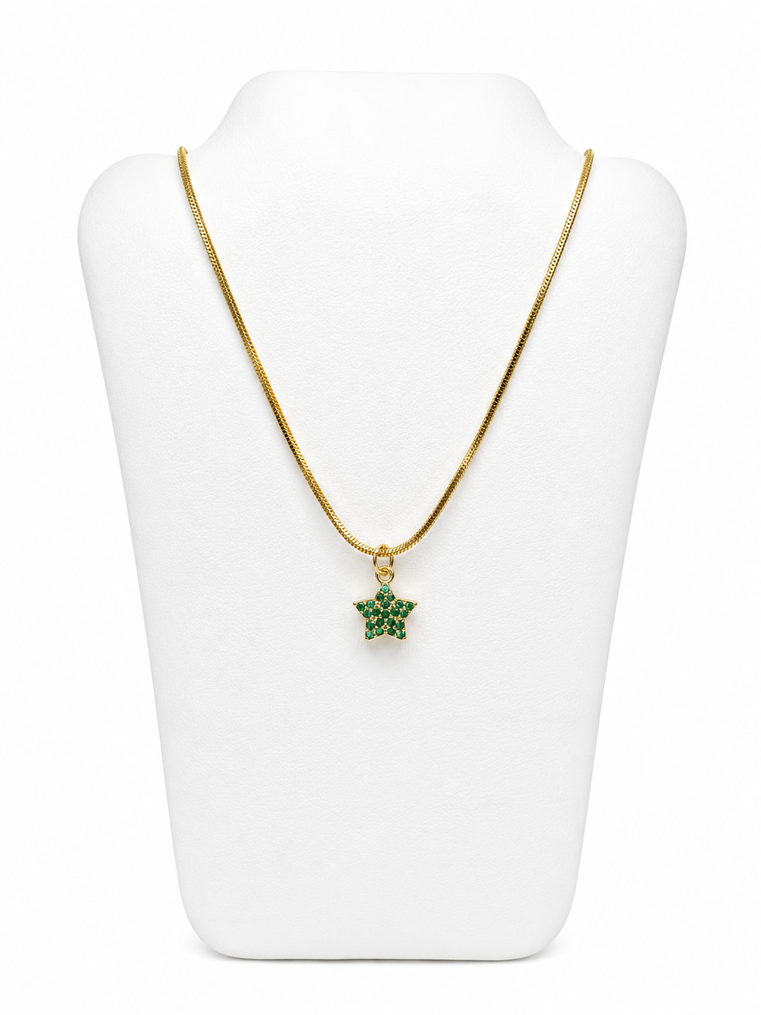 Necklace Estrella Esmeralda