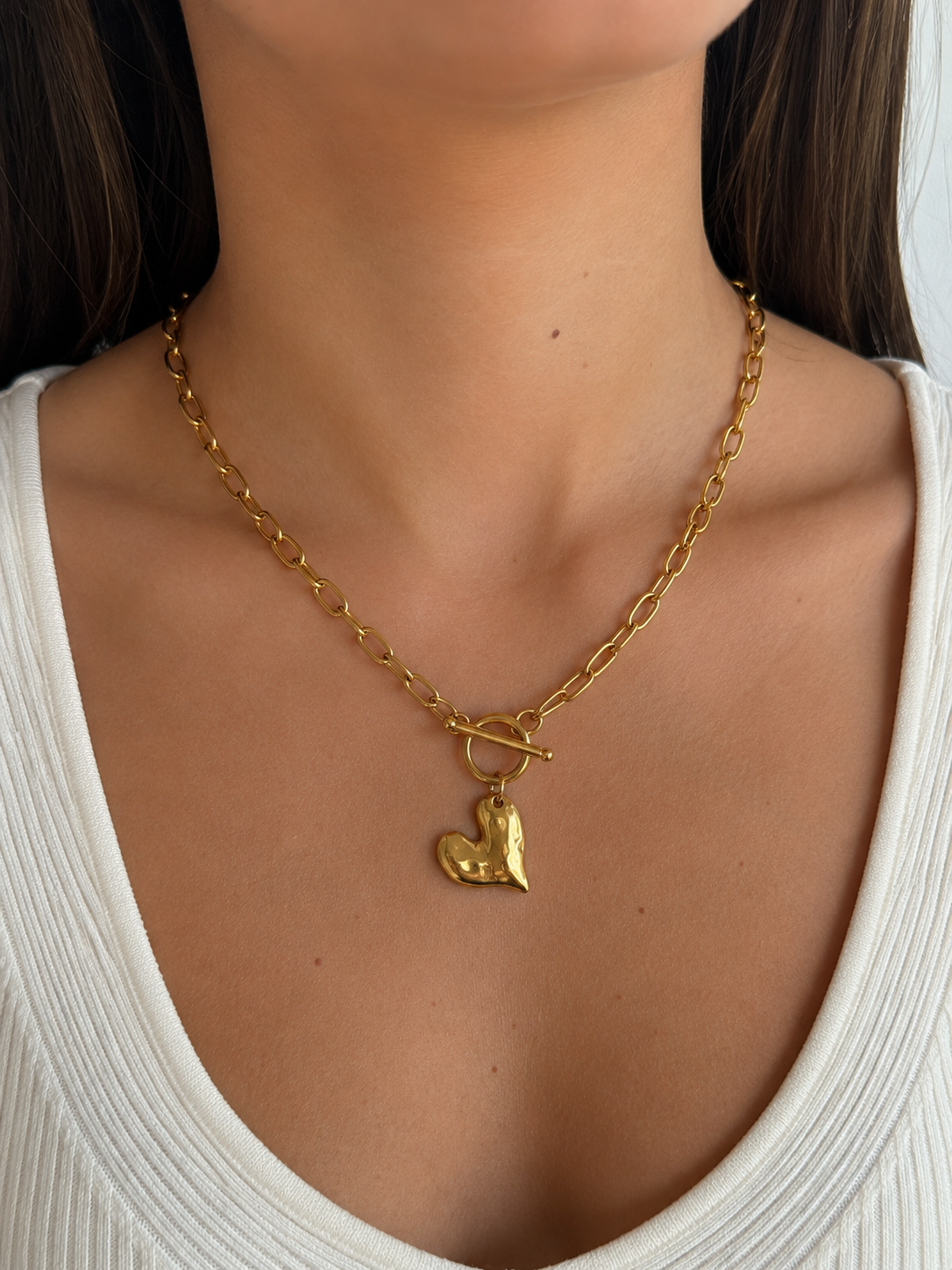 Cadena Cerradura Corazón