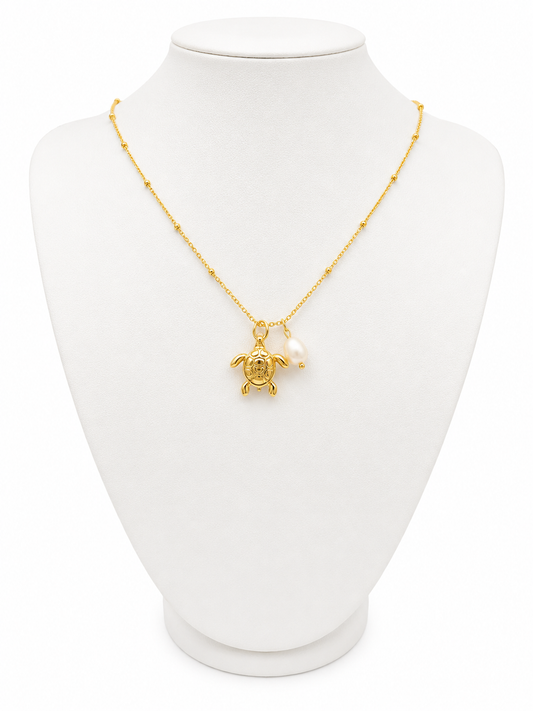 Necklace Tortuga Perla