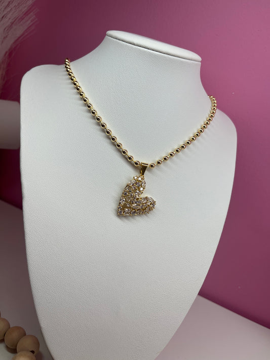 Necklace Corazon Brillante