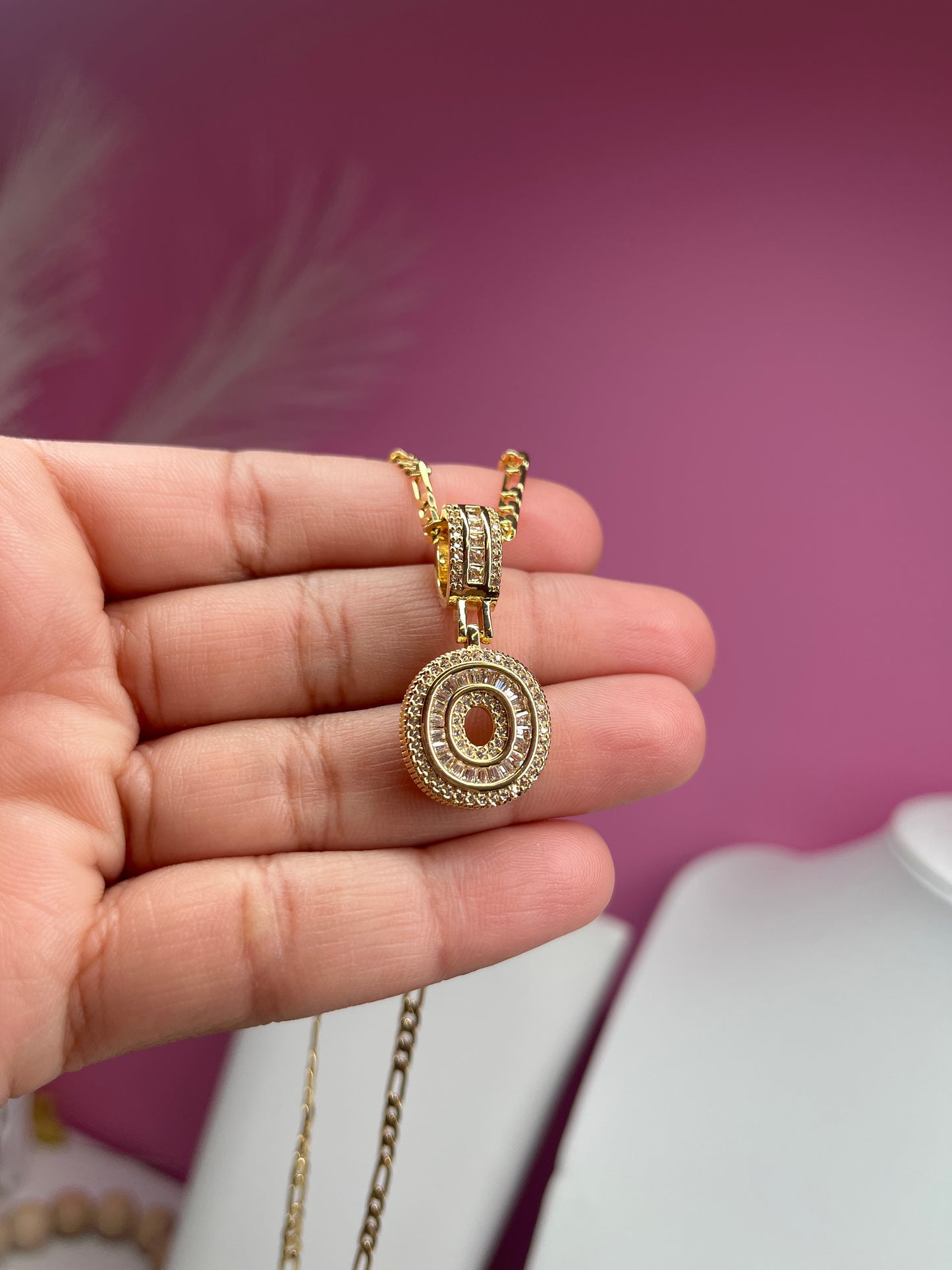 Necklace Inicial Brillante