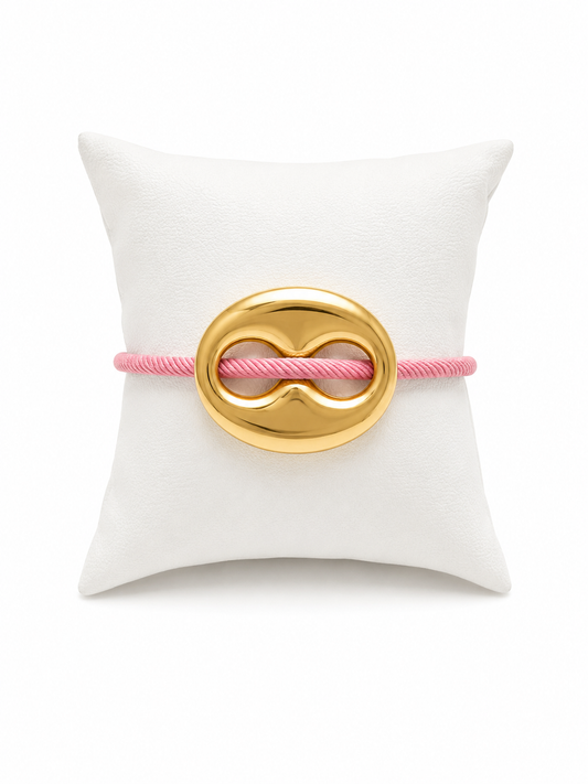 Pulsera GG Soga Pink