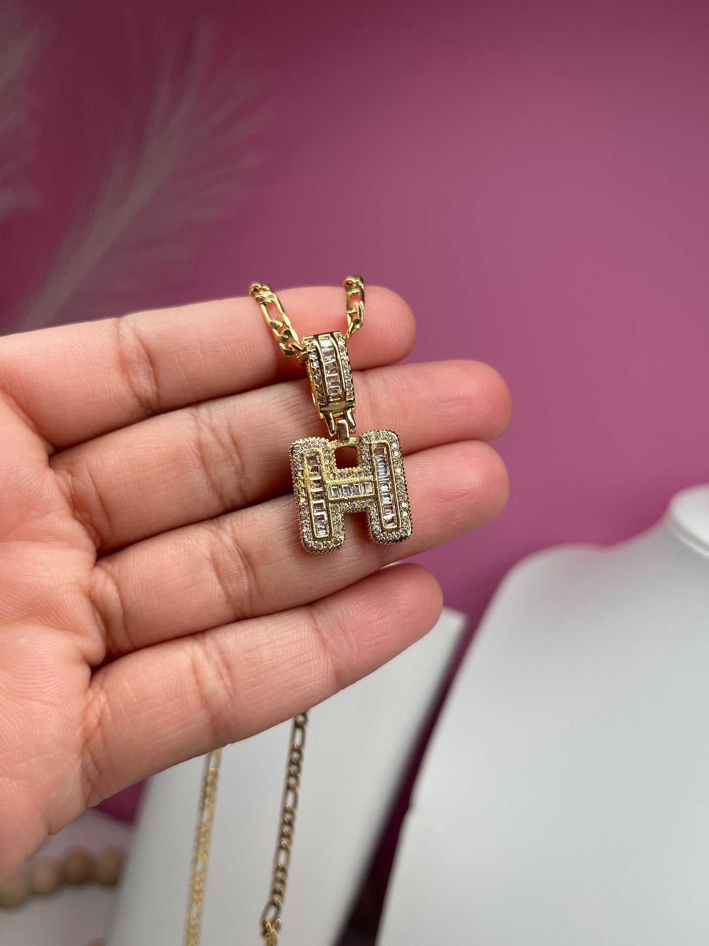 Necklace Inicial Brillante