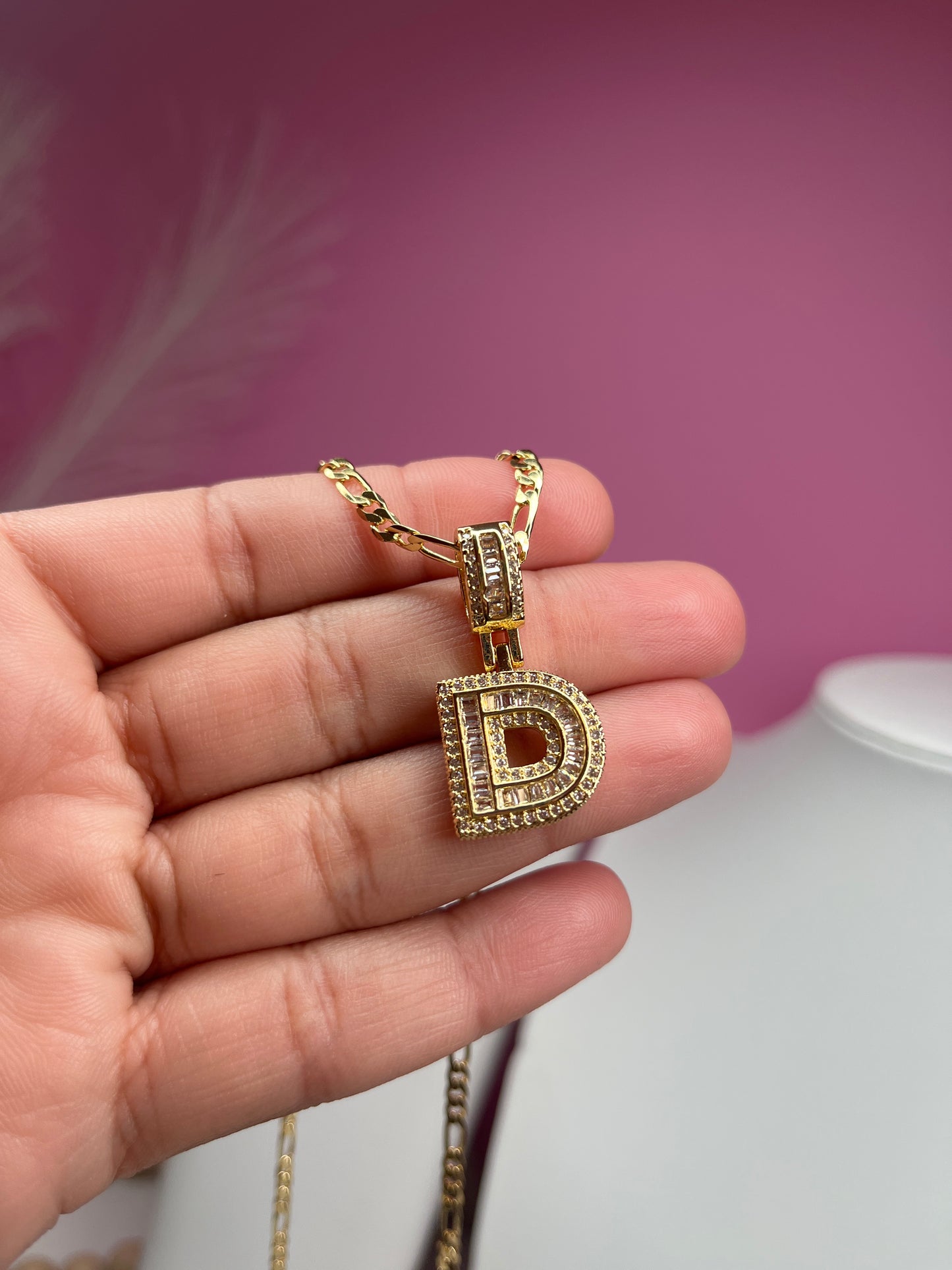 Necklace Inicial Brillante