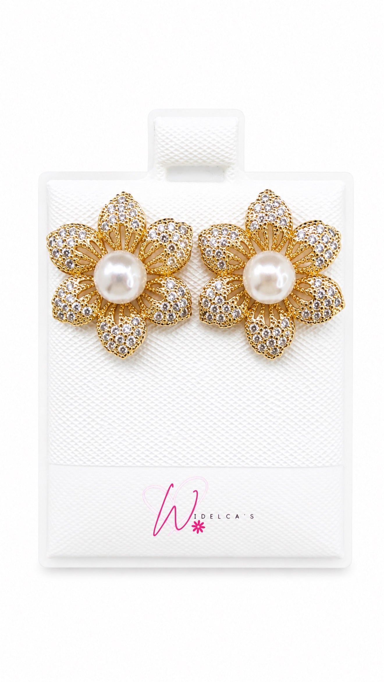 Arete Flor Perla