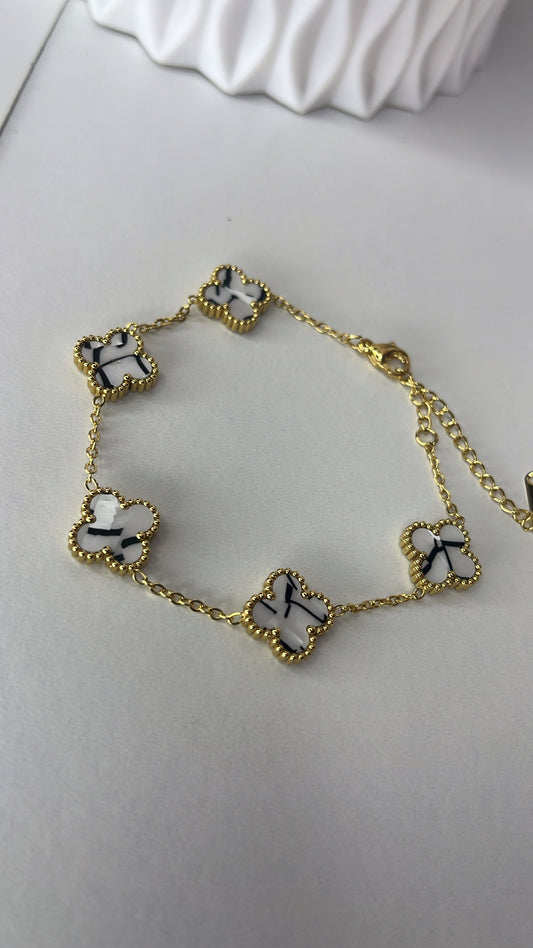 Pulsera Van Mármol White
