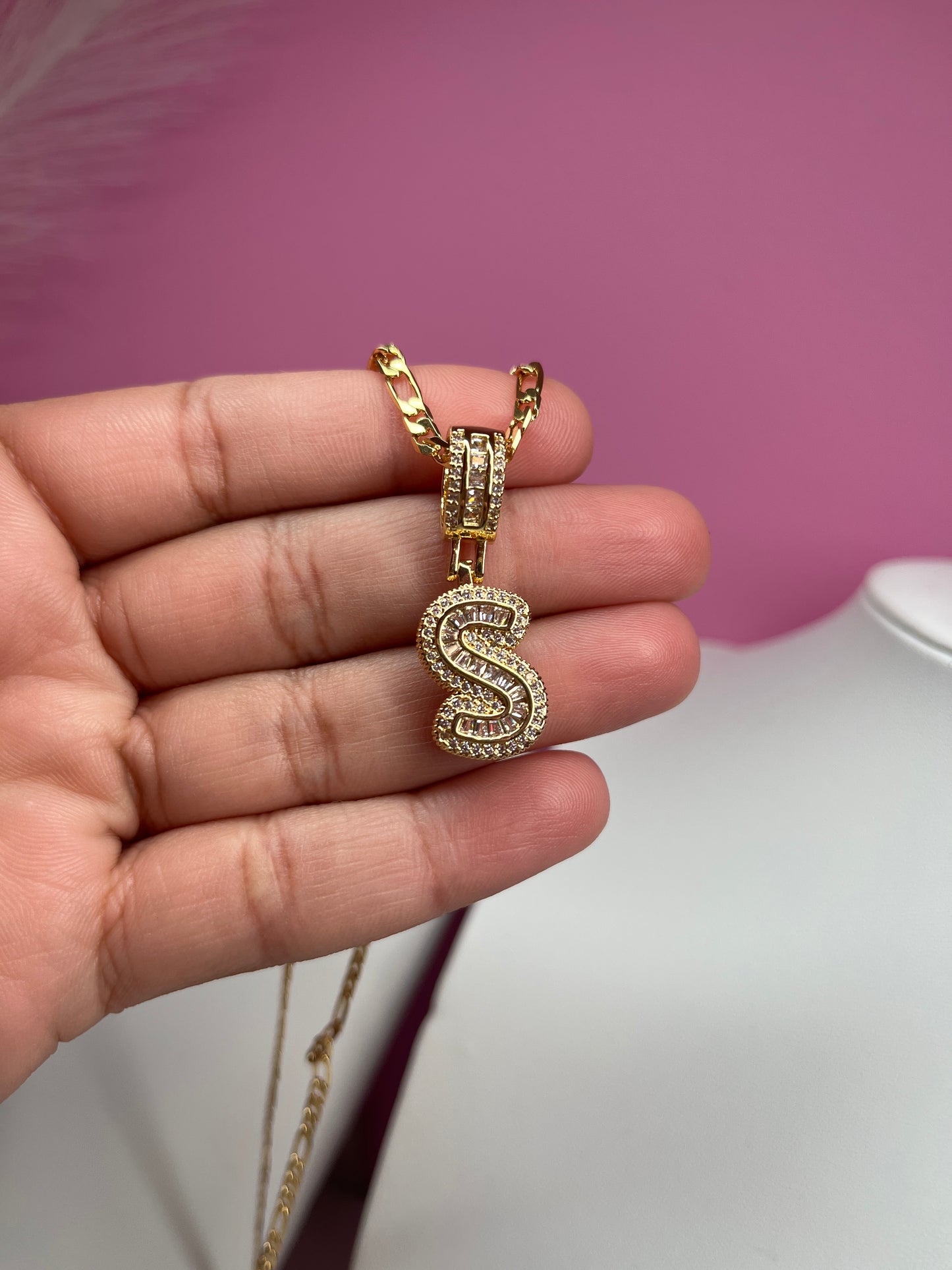 Necklace Inicial Brillante