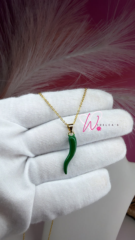 Necklace Picante Verde