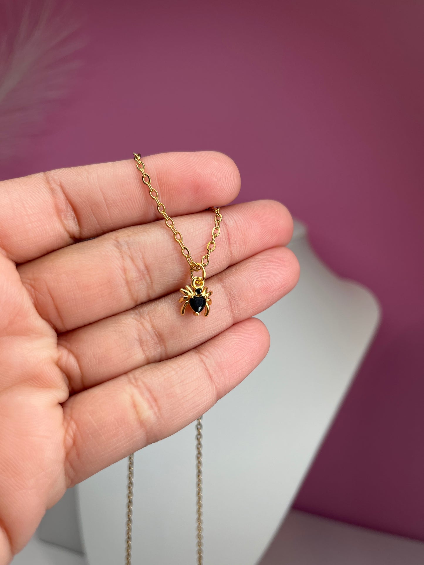 Spider Love Necklace