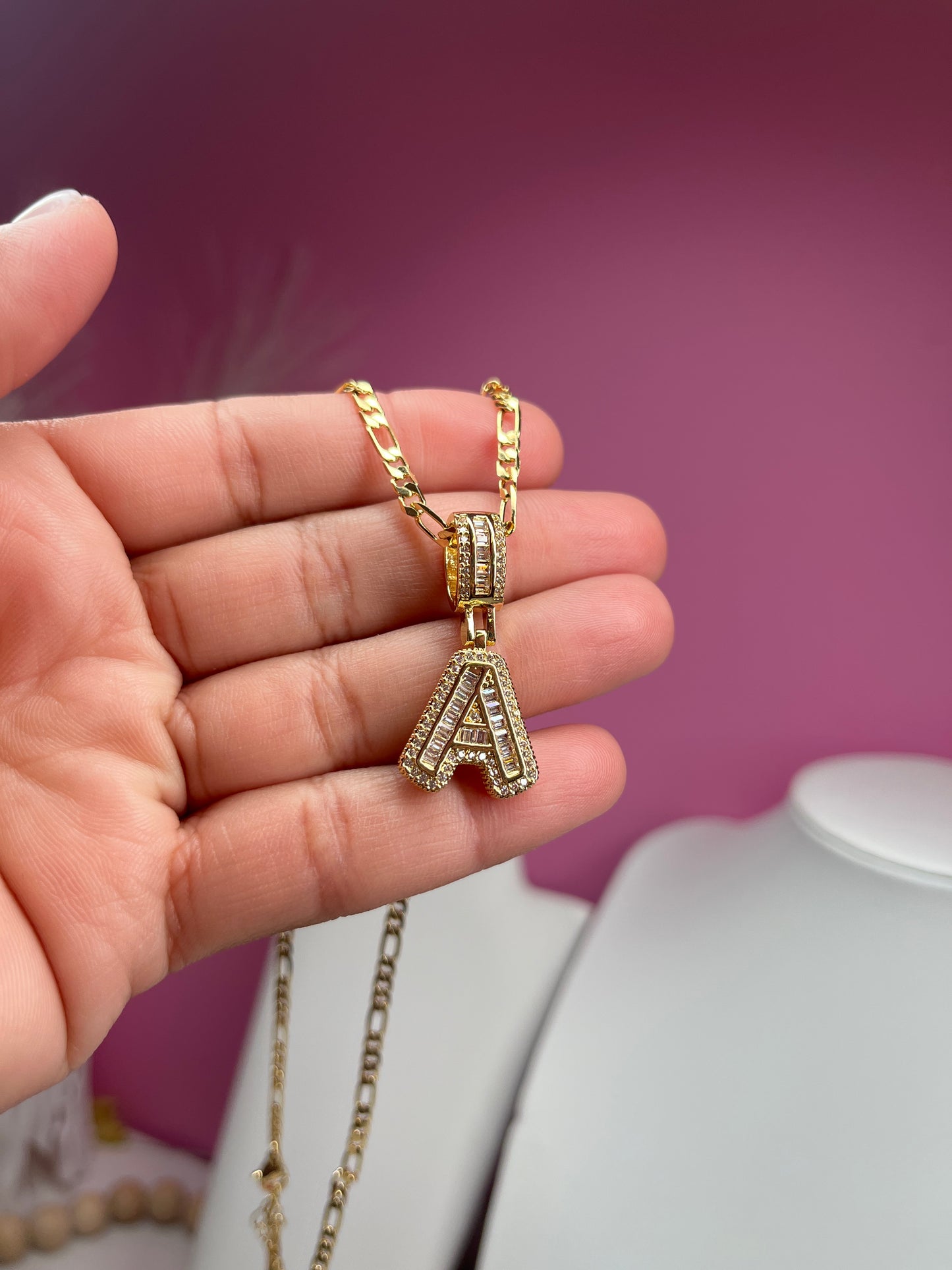 Necklace Inicial Brillante