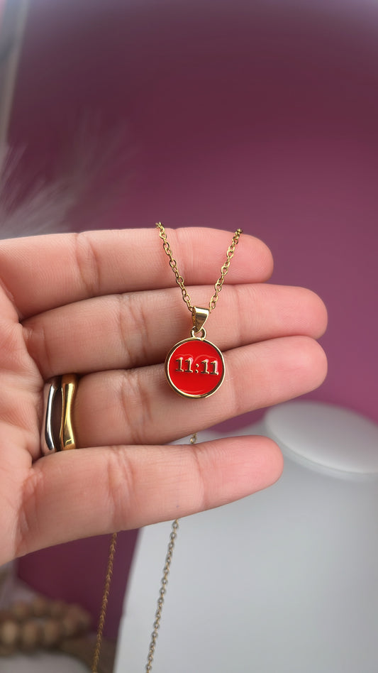 Necklace 11:11 Rojo