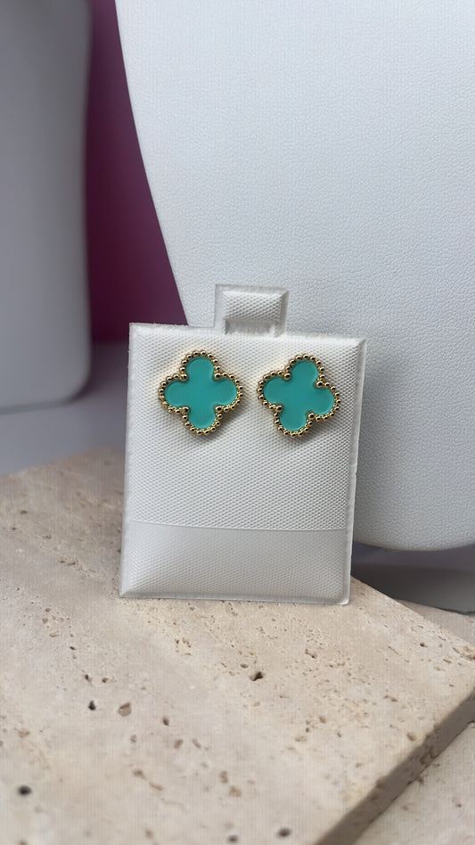 Aretes Van Turquesa