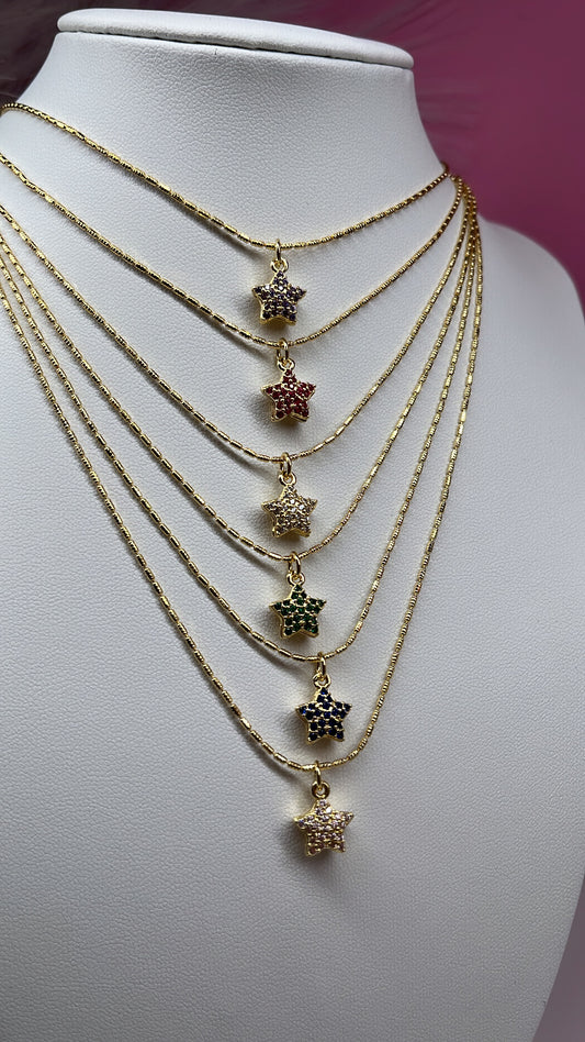 Necklace stars