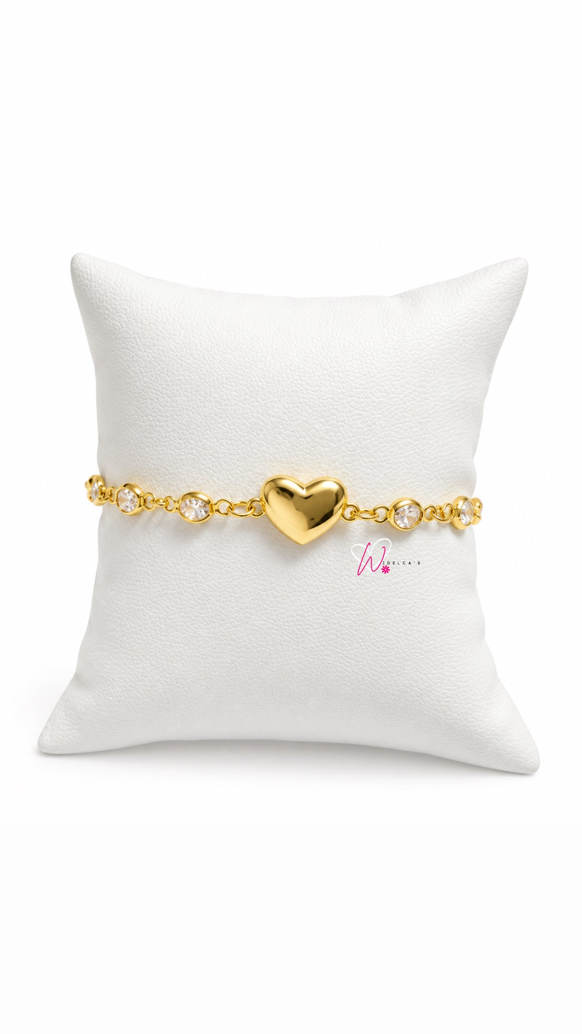 Pulsera ajustable corazón