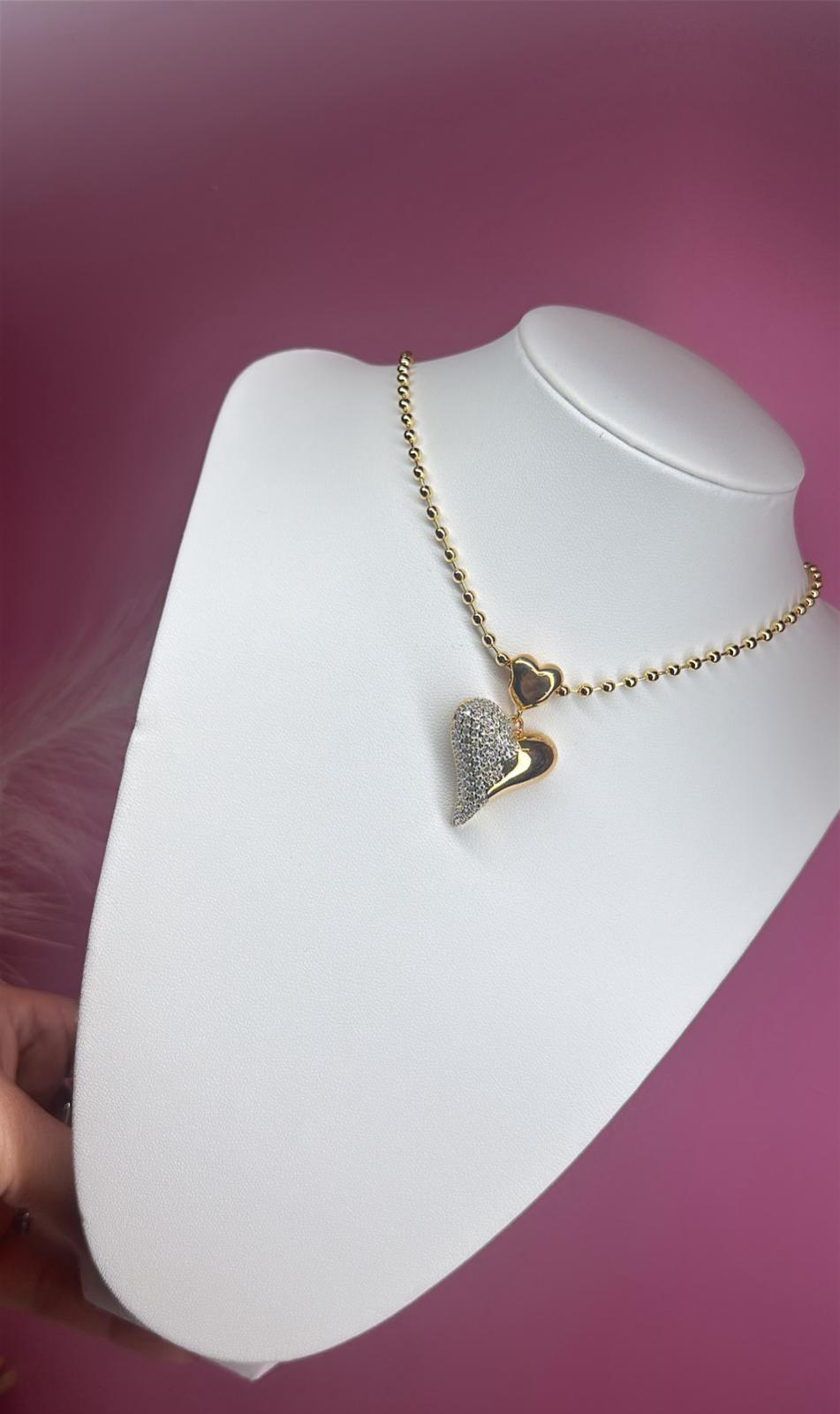 Necklace  Heart Shine