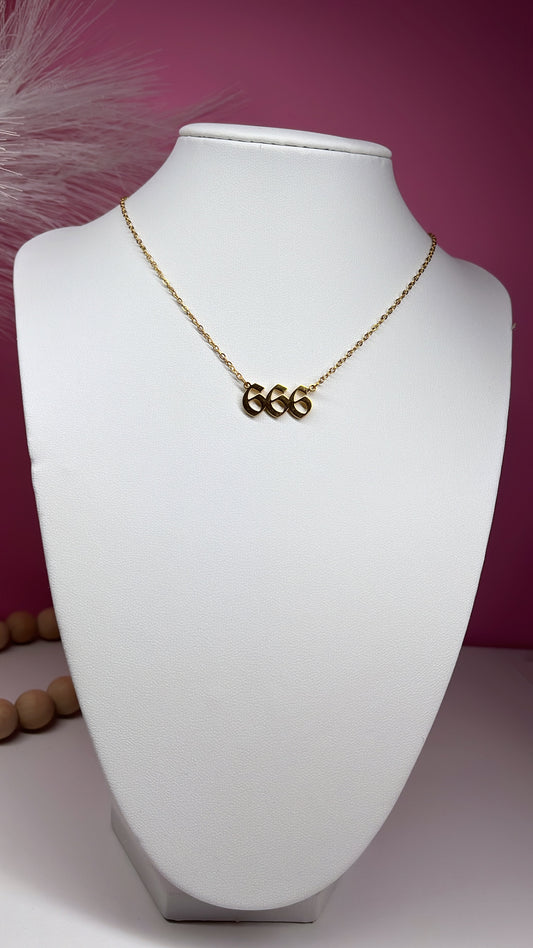 Necklace Reflexión:666