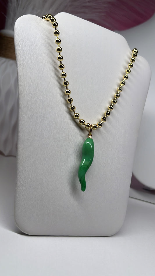 Necklace Picante Verde