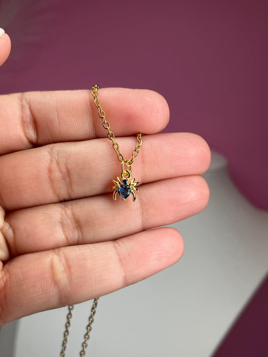 Spider Love Necklace