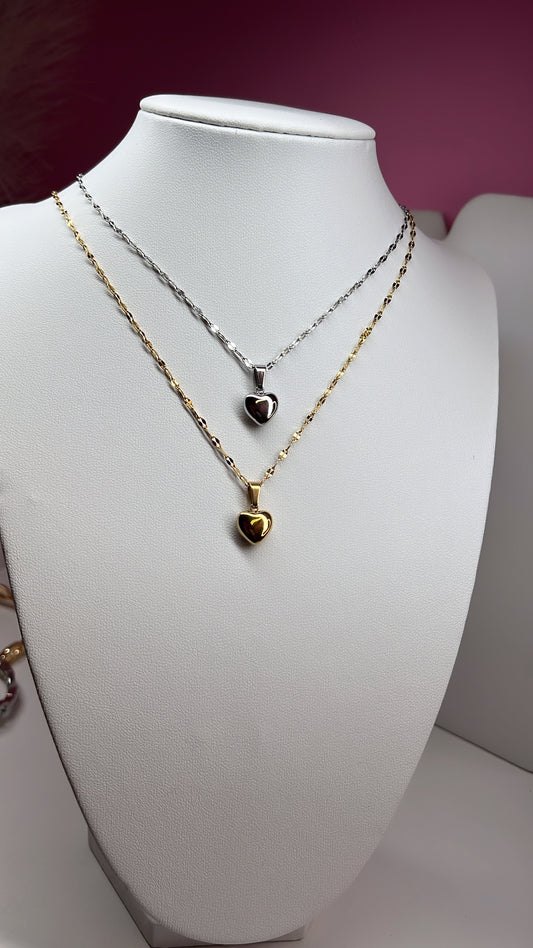 Necklace Corazon Oro