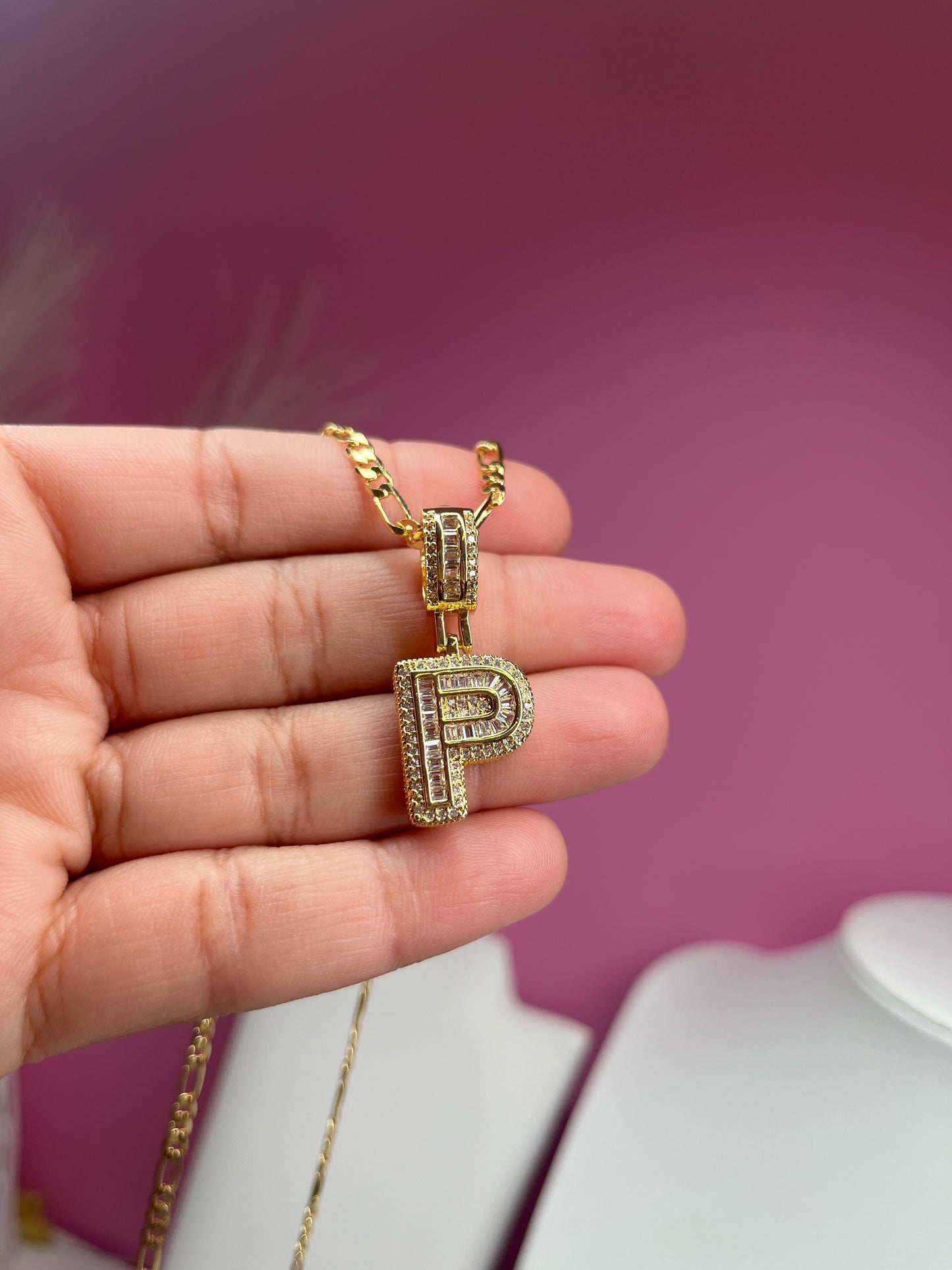 Necklace Inicial Brillante