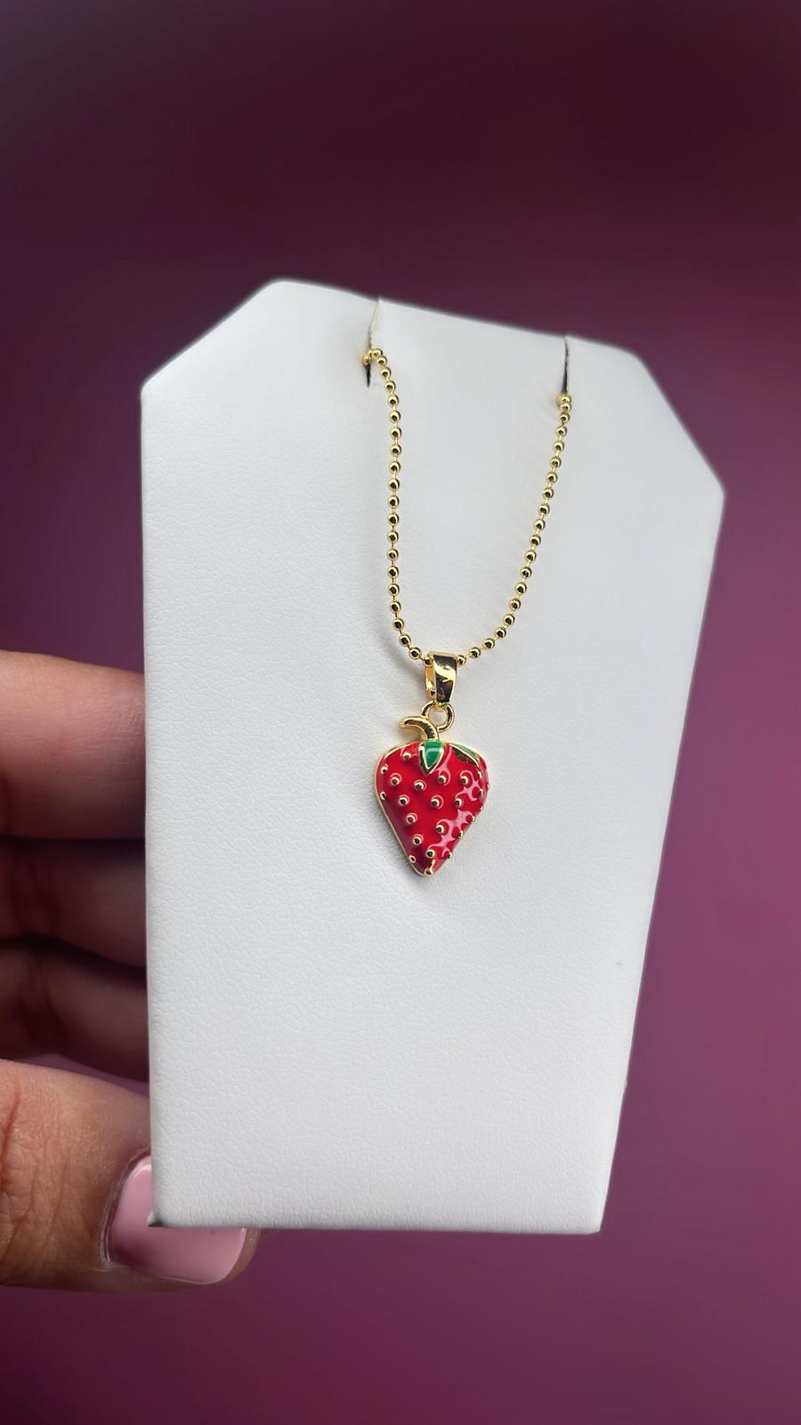 Necklace Sweet Strawberry