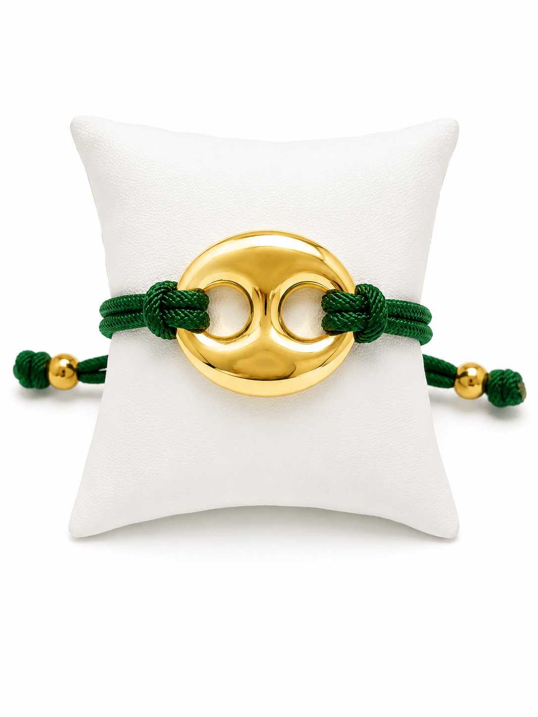 Pulsera GG Verde Doble Soga