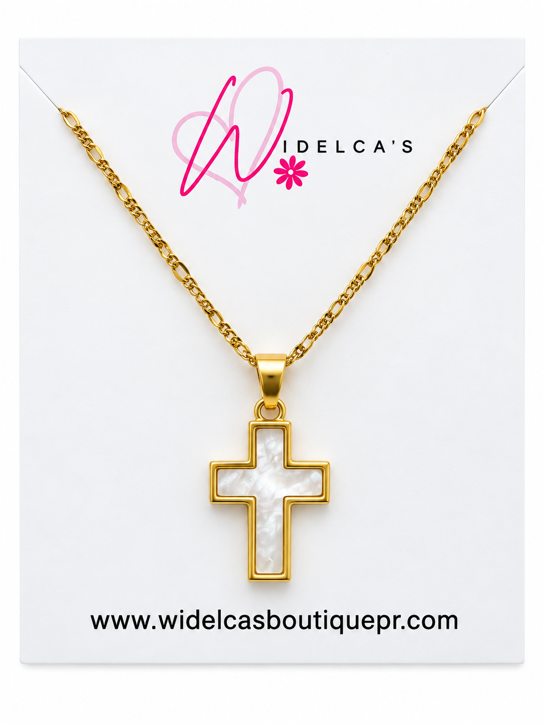 Necklace Cruz-madre Perla