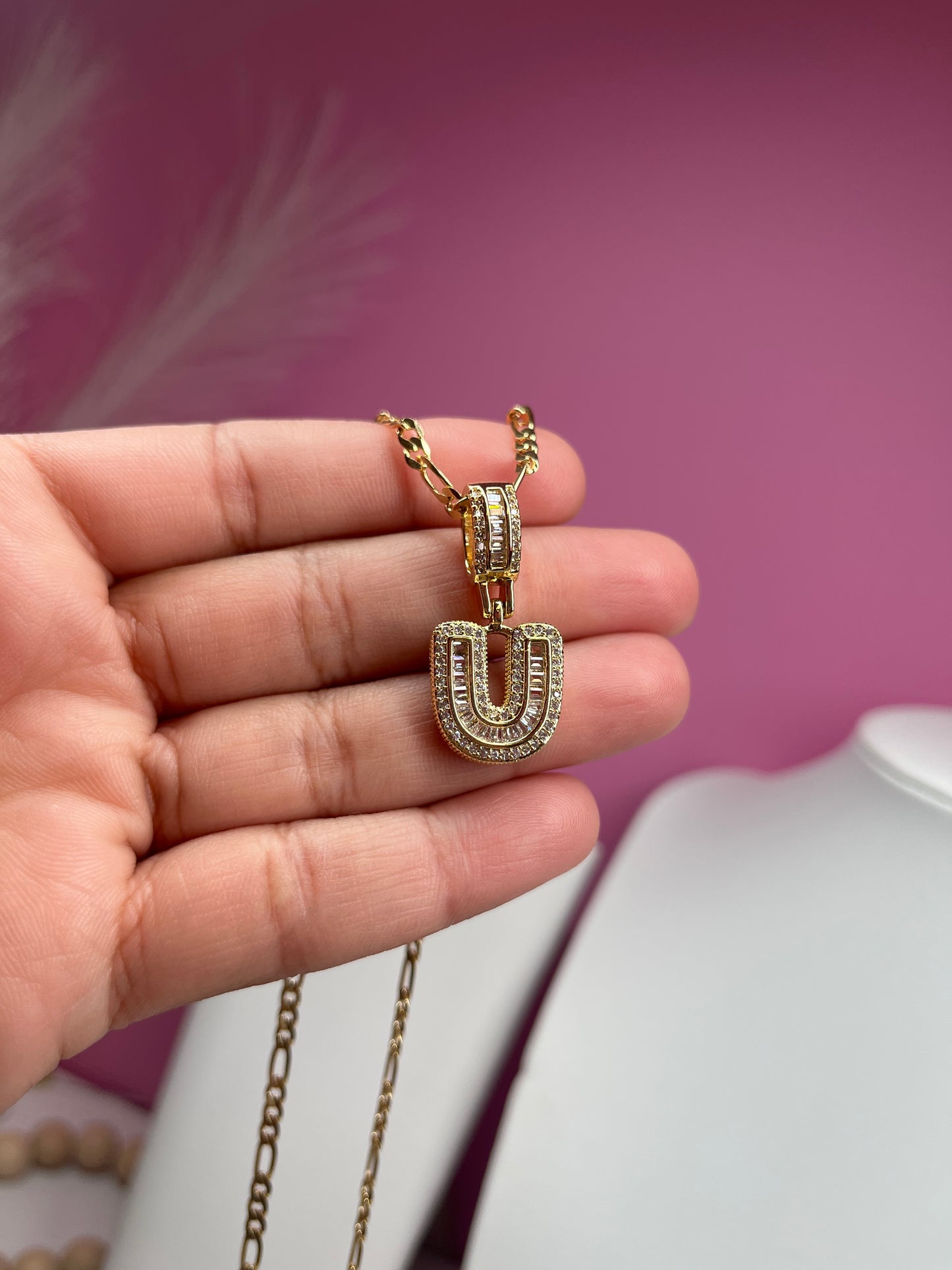 Necklace Inicial Brillante