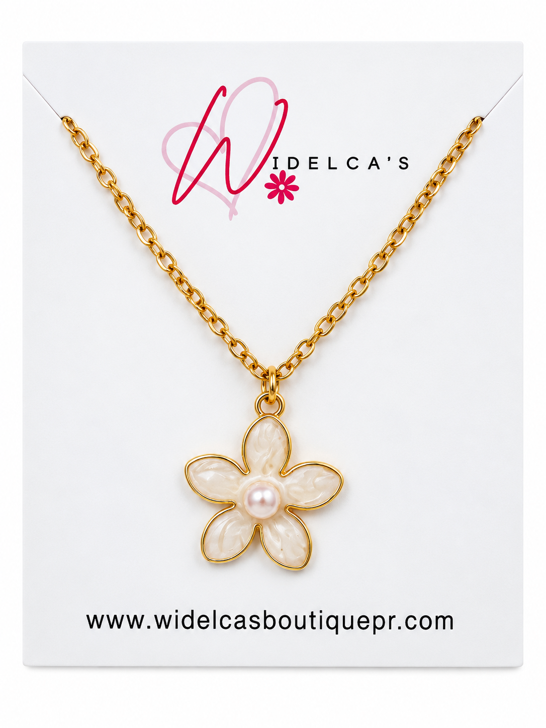 Necklace Flor-Perla