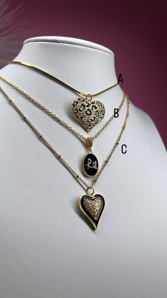 Necklace Cora-Fe-Print