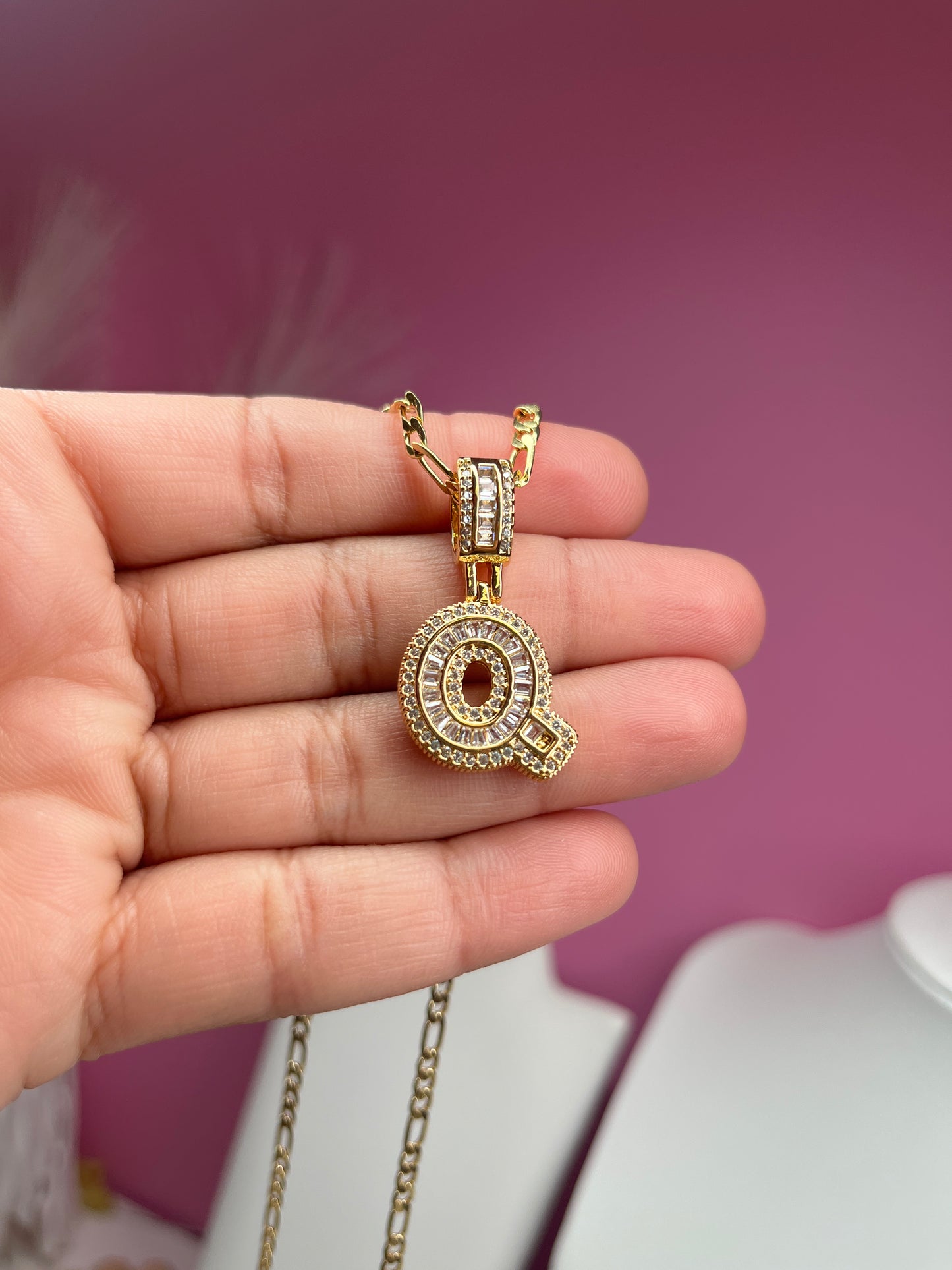 Necklace Inicial Brillante