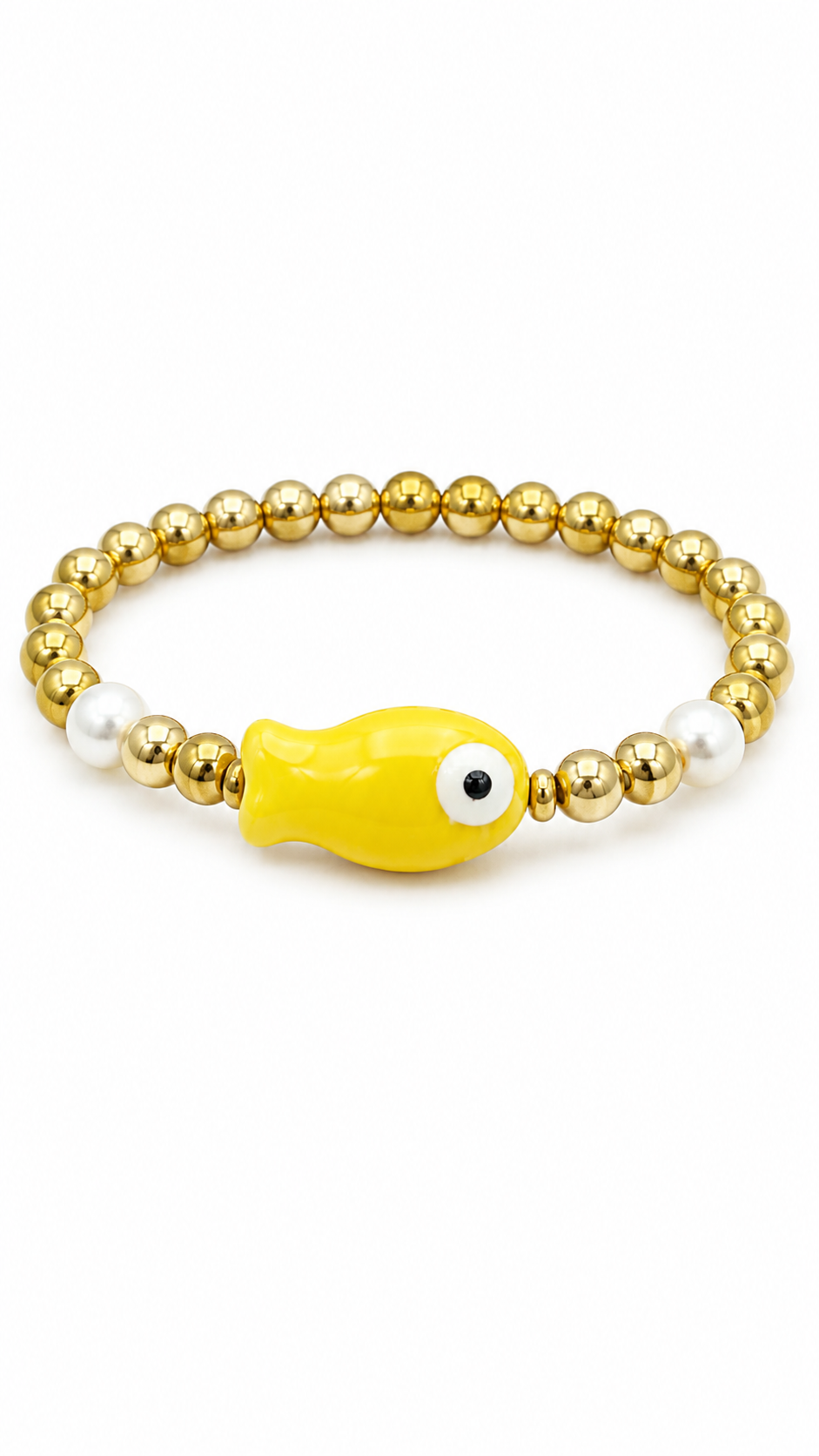Pulsera Elástica Pez Amarillo