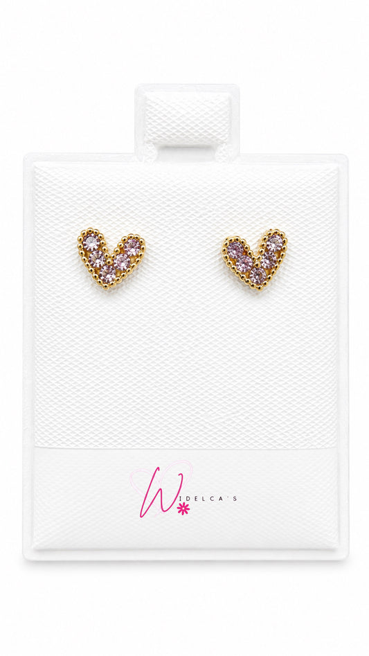 Pantalla corazón violeta