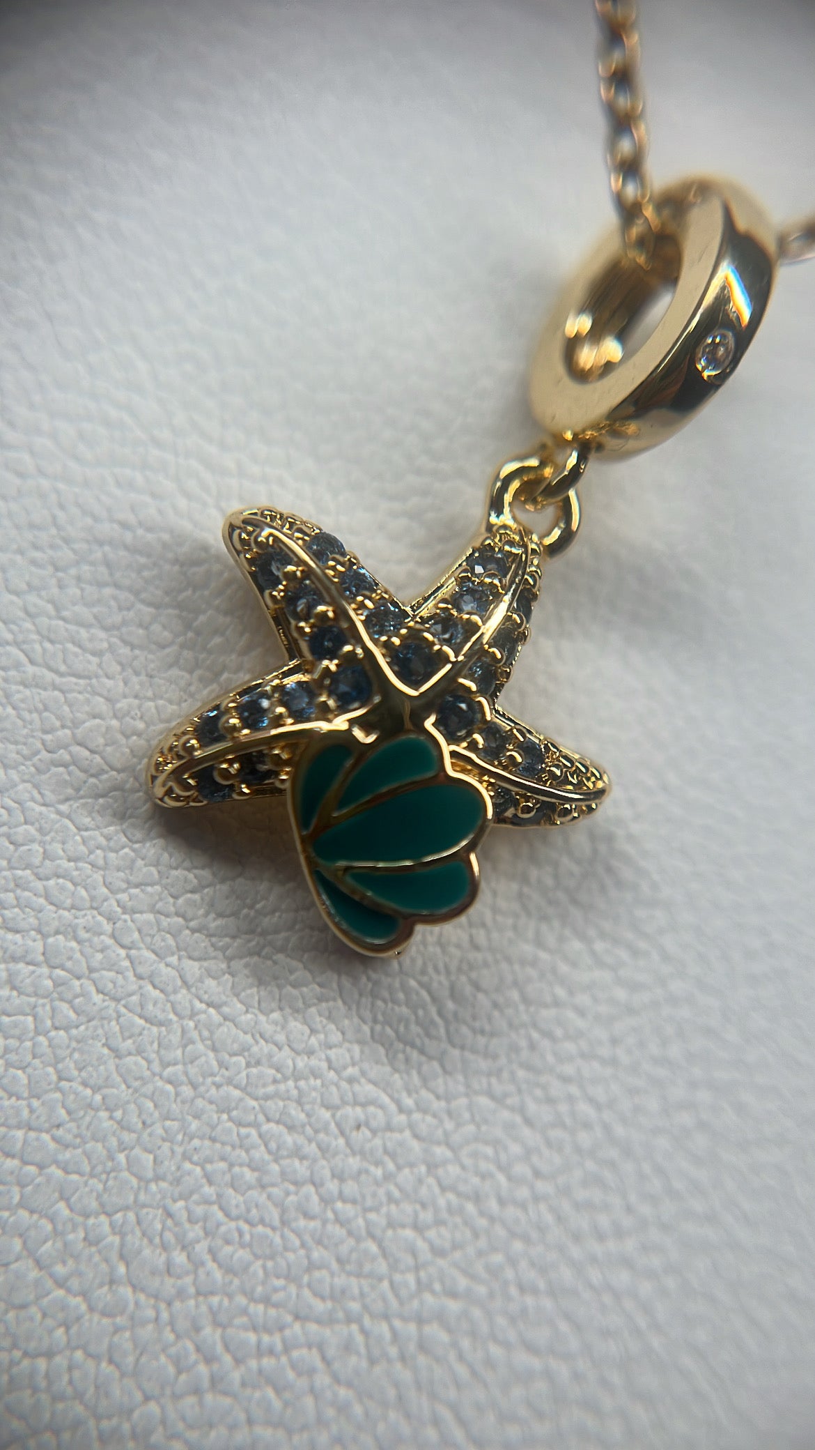 Necklace Estrella Mar Azul