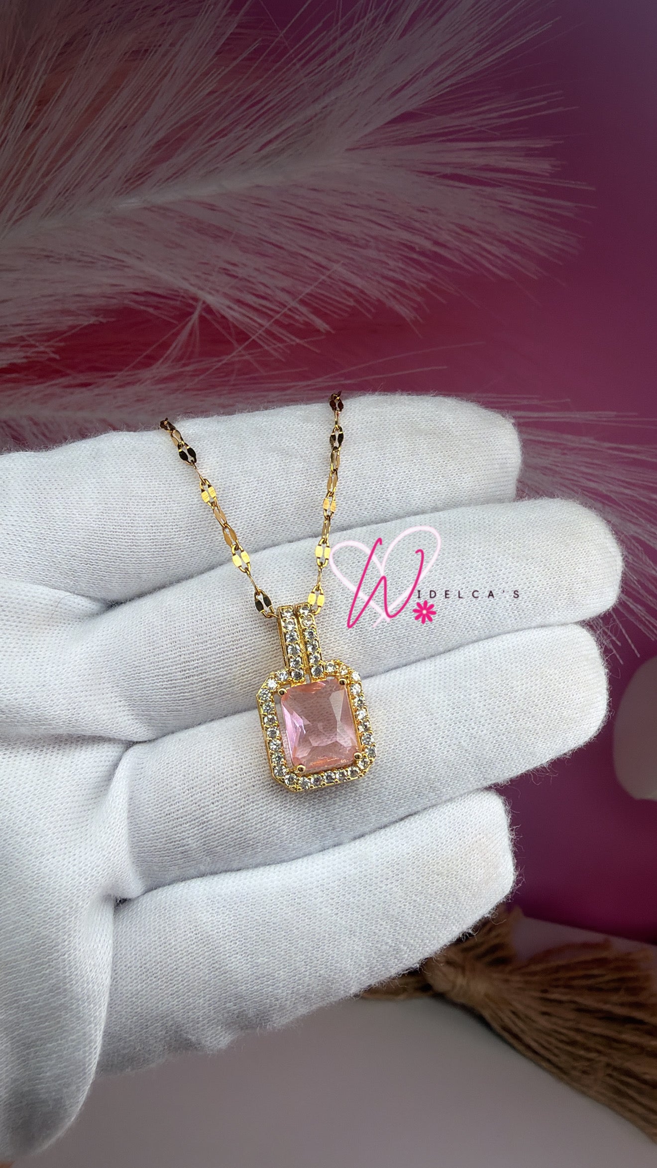 Necklace Diamante Rosa