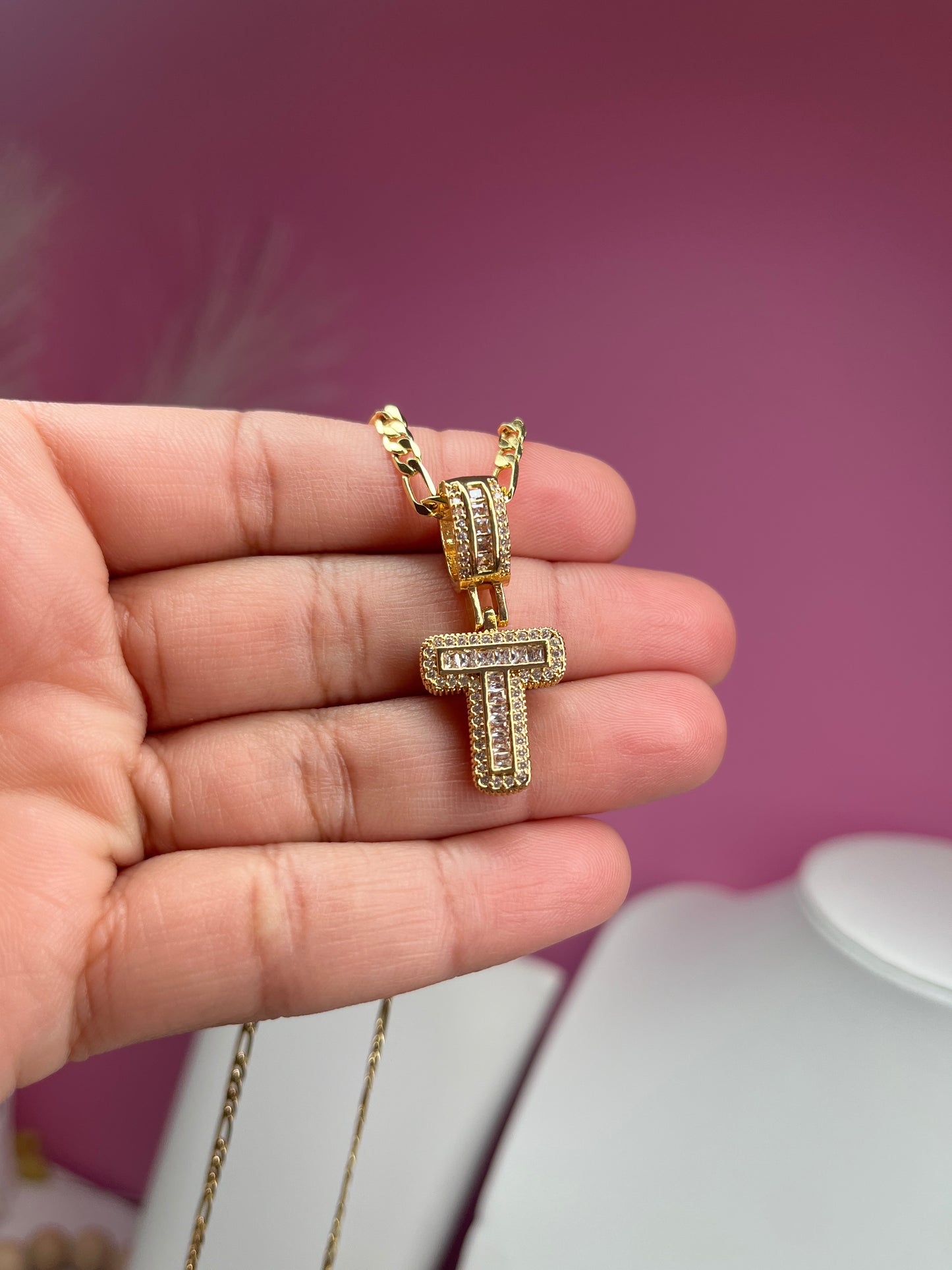 Necklace Inicial Brillante