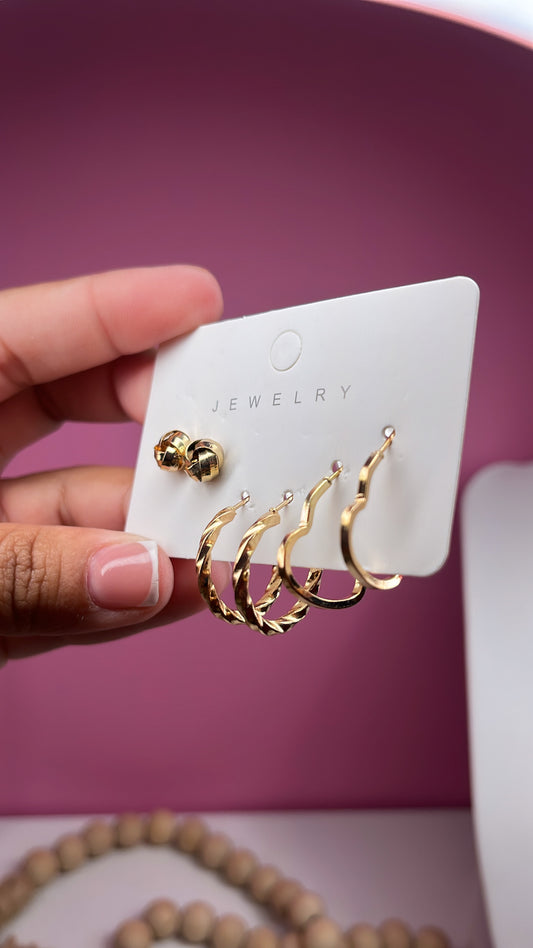 Arete Set 3 Fantasía