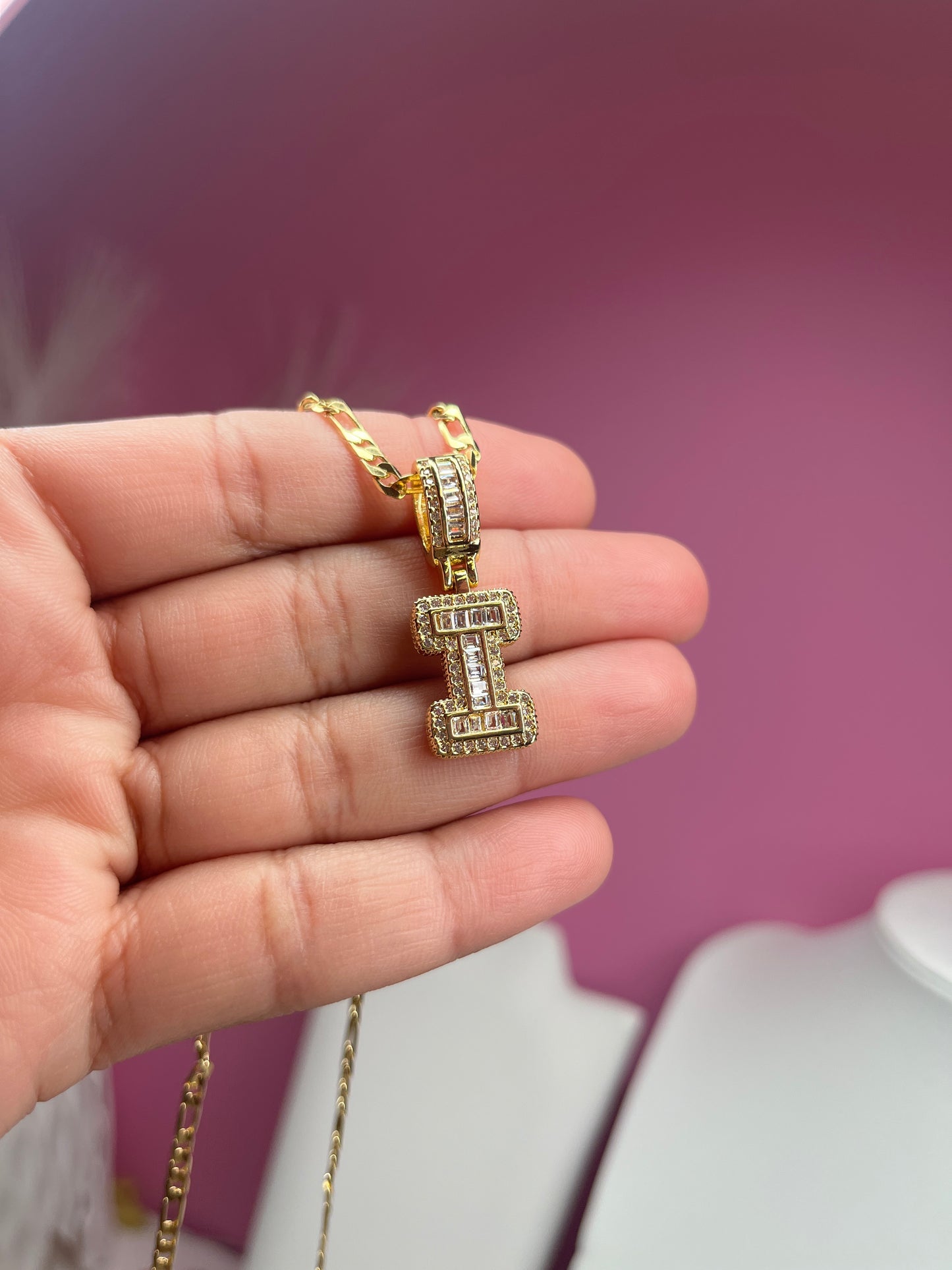 Necklace Inicial Brillante