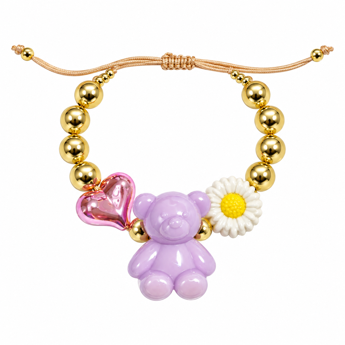 Pulsera Violet Bear